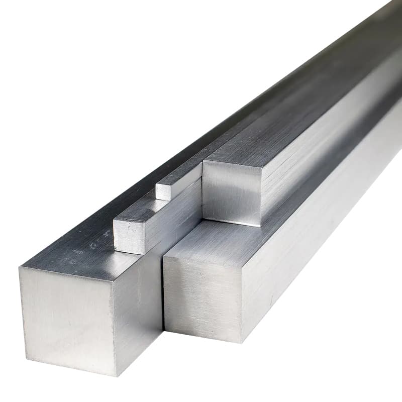 Neliöteräkset Alumiini 150x150mm 3000mm