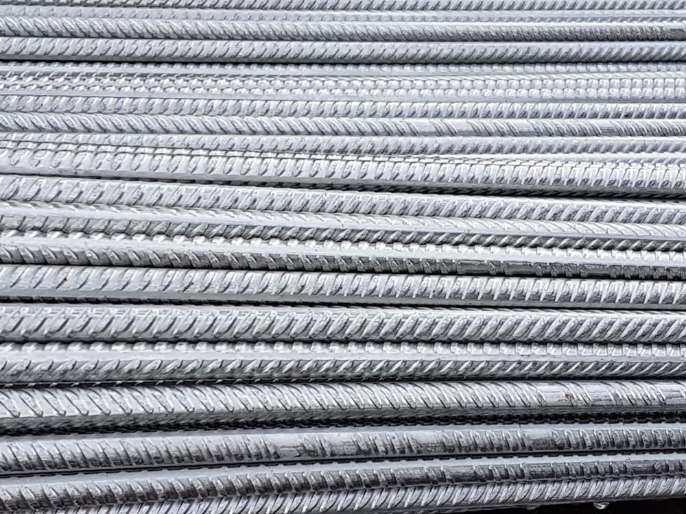 Raudoitusverkot ja harjateräkset Harjateräs kuumavalssattu Teräs Ø 8mm 6000mm