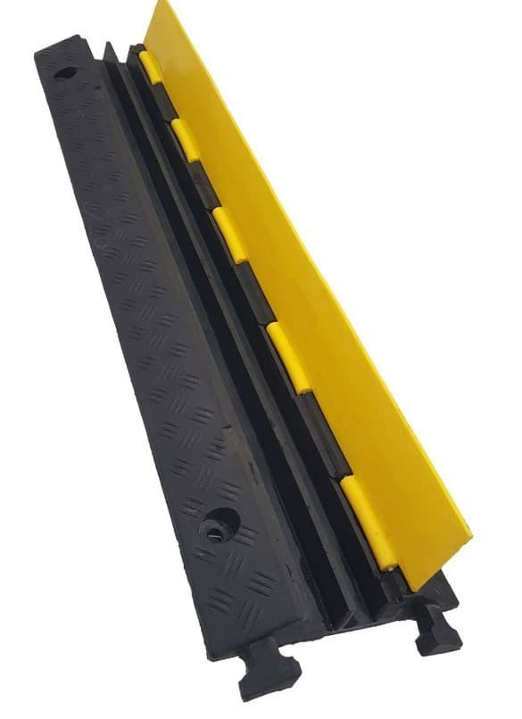 Liikenteenohjaus Kaapelisuoja kannella, 2 kourun silta 980x240x46mm